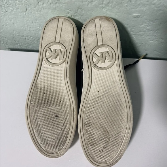 Michael Kors Harlen Twill Sneaker Black Size 6M MK sneakers women - Picture 8 of 13